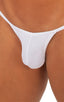 M55 - Mens Stuffit Pouch G String Swimsuit - Mesh 7519 White athletic - Skinzwear