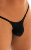 M55 - Mens Stuffit Pouch G String Swimsuit - Solids 6407 Black - Skinzwear