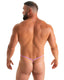 M55 - Mens Stuffit Pouch G String Swimsuit - Solids 9877 Amethyst Blush - Skinzwear