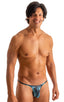 M57 - Mens Skinny Side Skimpy Back Bikini - Mesh 3553 Eros - Skinzwear