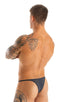 M57 - Mens Skinny Side Skimpy Back Bikini - Mesh 4554 Shadow peep show - Skinzwear