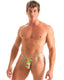 M57 - Mens Skinny Side Skimpy Back Bikini - Prints 9879 Pina colada - Skinzwear