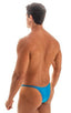 M57 - Mens Skinny Side Skimpy Back Bikini - Solids 2458 Greek turquoise - Skinzwear