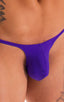 M57 - Mens Skinny Side Skimpy Back Bikini - Solids 3453 Royal purple - Skinzwear