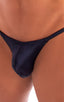 M58 - Mens Micro Pouch Scrunchy Back Bikini - Solids 6407 Black - Skinzwear