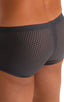 M61 - Mens Low Square Cut Swim Trunks - Mesh 4554 Shadow peep show - Skinzwear