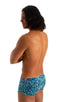 M61 - Mens Low Square Cut Swim Trunks - Prints 4152 Liquid leopard - Skinzwear