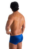 M61 - Mens Low Square Cut Swim Trunks - Solids 3451 Imperial blue - Skinzwear
