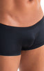 M61 - Mens Low Square Cut Swim Trunks - Solids 6407 Black - Skinzwear