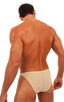 M63 - Mens Classic Brazilian 3/4 Back Bikini - Mesh 3504 Nude athletic - Skinzwear