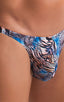M63 - Mens Classic Brazilian 3/4 Back Bikini - Prints 3151 Congo - Skinzwear