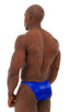 M63 - Mens Classic Brazilian 3/4 Back Bikini - Wet Look - Skinzwear