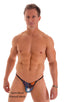 M66 - Mens Micro String Rio Bikini - Mesh 7510 - 6407 Aquarious - Black - Skinzwear