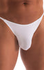 M66 - Mens Micro String Rio Bikini - Solid Sheer Semi Sheer 8568 White - Skinzwear