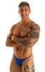 M66 - Mens Micro String Rio Bikini - Solids 3451 Imperial blue - Skinzwear