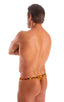 M67 - Mens Classic T Back Thong - Prints 3153 Golden leopard - Skinzwear
