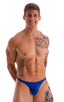 M67 - Mens Classic T Back Thong - Solids 3451 Imperial blue - Skinzwear