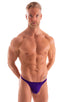 M67 - Mens Classic T Back Thong - Solids 3453 Royal purple - Skinzwear