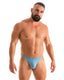 M67 - Mens Classic T Back Thong - Solids 9874 Parisian blue - Skinzwear