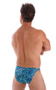 M74 - Mens Micro Pouch Full Back Bikini - Prints 4152 Liquid leopard - Skinzwear