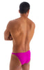 M74 - Mens Micro Pouch Full Back Bikini - Solids 3452 Fuchsia - Skinzwear