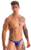 M74 - Mens Micro Pouch Full Back Bikini - Tan Through 3750 Bora bora - Skinzwear