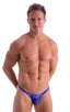 M74 - Mens Micro Pouch Full Back Bikini - Tan Through 3750 Bora bora - Skinzwear