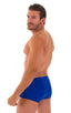 M76 - Mens Fitted Pouch Boxer Swim Trunks - Solids 3451 Imperial blue - Skinzwear