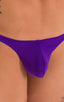 M77 - Mens Micro Pouch Swimsuit Thong - Solids 3453 Royal purple - Skinzwear