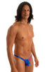 M77 - Mens Micro Pouch Swimsuit Thong - Tan Through 3750 Bora bora - Skinzwear