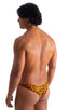 M84 - Mens Tanga Cheekini Bikini - Prints 3153 Golden leopard - Skinzwear