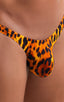 M84 - Mens Tanga Cheekini Bikini - Prints 3153 Golden leopard - Skinzwear