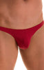 M84 - Mens Tanga Cheekini Bikini - Solids 3450 Ruby red - Skinzwear