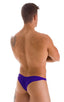 M84 - Mens Tanga Cheekini Bikini - Solids 3453 Royal purple - Skinzwear