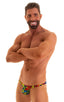 M84 - Mens Tanga Cheekini Bikini - Tan Through 2752 Technicolor - Skinzwear