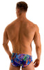 M88 - Mens Pouch Brief Swimsuit - Prints 1150 Illumine - Skinzwear