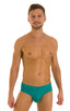 M88 - Mens Pouch Brief Swimsuit - Solids 2456 Jade - Skinzwear