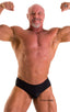 M89 - Mens Classic Physique Posing Trunks - Solids 6407 Black - Skinzwear