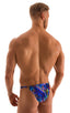 M90 - Mens 4 way Adjustable Micro Bikini Tanga - Prints 1150 Illumine - Skinzwear