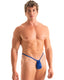 M95 - Mens Micro Adjustable Front and Scrunchy Back Bikini - Solids 3451 Imperial blue - Skinzwear