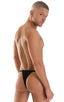 4-Way Adjustable Bikini-Tanga-Micro in Black 2; 4-Way Adjustable Bikini-Tanga-Micro in Black 5; 4-Way Adjustable Bikini-Tanga-Micro in Black, Rear Alternative; 