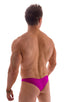 Tanga Cheekini Bikini in Magenta, Front View; Tanga Cheekini Bikini in Magenta, Rear View; Tanga Cheekini Bikini in Magenta, Front Alternative; Special Order No