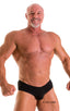 NEW classic physique posing trunks in thin skinz black NPC IFBB body builder competition approved; NEW Classic Physique Posing Trunks in ThinSKINZ Black, Rear V
