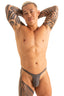 M44V - Mens Underwear Bravura Pouch Thong - Solids