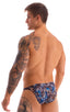 mens sexy swimwear brazilian bikini skinz international swimsuit brief in Congo print; Mens Classic Brazilian Bikini Swimsuit in Congo 2; Mens Classic Brazilian