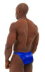 Posing Suit - Competition Bikini Cut in Wet Look Royal Blue 1; Posing Suit - Competition Bikini Cut in Wet Look Royal Blue 2; Posing Suit - Competition Bikini C