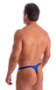 mens swimwear classic t back thong swimsuit in Imperial Blue; T Back Thong Swimsuit in Imperial Blue 2; T Back Thong Swimsuit in Imperial Blue 3; T Back Thong S