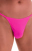 mens sexy g string swimsuit micro thong swimwear in Fuchsia barbie pink; Y Back G String Thong in Fuchsia 2; Y Back G String Thong in Fuchsia 3; Y Back G String
