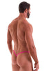 mens sexy g string swimsuit micro thong swimwear in Fuchsia barbie pink; Y Back G String Thong in Fuchsia 2; Y Back G String Thong in Fuchsia 3; Y Back G String