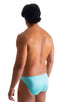 mens sexy imternational male bikini swimsuit skinz speedo swimwear in Aquamarine 1; Bikini Brief Swimsuit in Aquamarine 2; Bikini Brief Swimsuit in Aquamarine 3